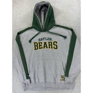 Baylor‎ Bears Pro Player Campus Stitched Logo Hoodie Sweatshirt (Men's 2XL) Gray